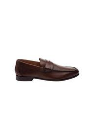 Bacco Bucci Bachelor Penny Loafer in Brown - Rainwater's Men's Clothing and Tuxedo Rental
