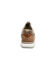 Florsheim Fleet Knit Elastic Lace Sneaker in Taupe