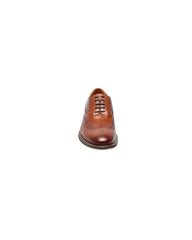 Stacy Adams Macarthur Wingtip Oxford Shoe in Cognac - Rainwater's Men's Clothing and Tuxedo Rental