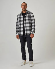 7 Diamonds Infinity Chino Slim Fit In Charcoal