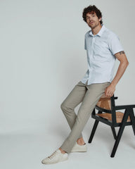 7 Diamonds Infinity Chino Slim Fit In Taupe