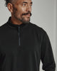 7 Diamonds Rev Quarter Zip, 1/4 Zip Pullover In Black