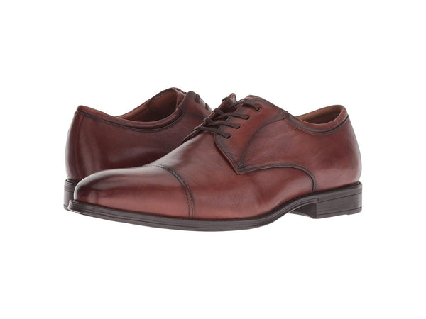 -Rainwater's -Florsheim - Shoes - Florsheim Amelio Cap Toe Lace Up Oxford shoes in Cognac -