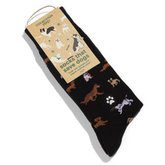 Dog Socks that Save Dogs | Paw Parade - Gifts for Dog People in Medium