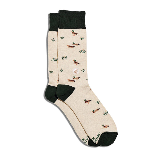 Duck Socks that Protect Ducks | Gifts for Nature Lovers: Medium