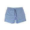 Buoy & Boat Swim Trunks Buoy Pattern in Blue