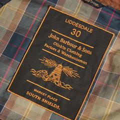 Barbour Liddesdale 30th Anniversary Quilted Jacket In Navy