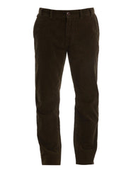 Barbour Nueston Stretch Corduroy Trousers In Dark Olive