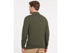 -Rainwater's -Barbour - Sweaters - Barbour Tisbury Half Zip Sweater In Dark Seaweed -