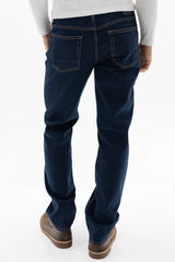 Devil Dog Jeans Slim Straight Mount Jefferson Dark Denim