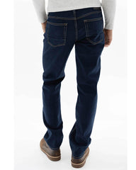 Devil Dog Jeans Slim Straight Mount Jefferson Dark Denim