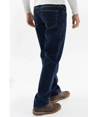 Devil Dog Jeans Slim Straight Mount Jefferson Dark Denim