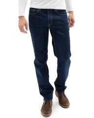Devil Dog Jeans Slim Straight Mount Jefferson Dark Denim