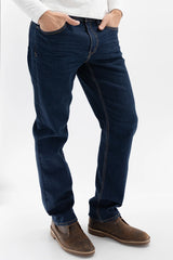 Devil Dog Jeans Slim Straight Mount Jefferson Dark Denim