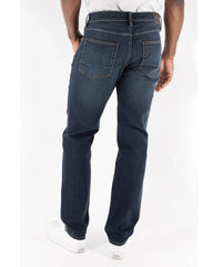 Devil Dog Jeans Durham Athletic Jean In Dark Washed Denim