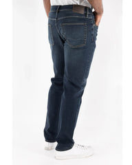 Devil Dog Jeans Durham Athletic Jean In Dark Washed Denim