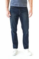 Devil Dog Jeans Durham Athletic Jean In Dark Washed Denim