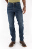 Devil Dog Jeans Clayton Bootcut Jean In Med Dark Denim