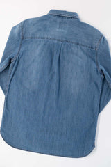Devil Dog Crowders Workwear Denim Button Up Shirt