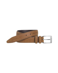 -Rainwater's -USA Name Brand - Belts - Distressed Casual Belt In Tan -