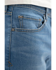 Devil Dog Blue Rock Slim Straight Jean In Blue