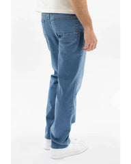 Devil Dog Blue Rock Slim Straight Jean In Blue