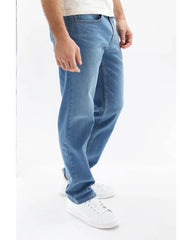 Devil Dog Blue Rock Slim Straight Jean In Blue