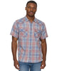Flag & Anthem Short Sleeve Shirt Benton Denim Vintage Western