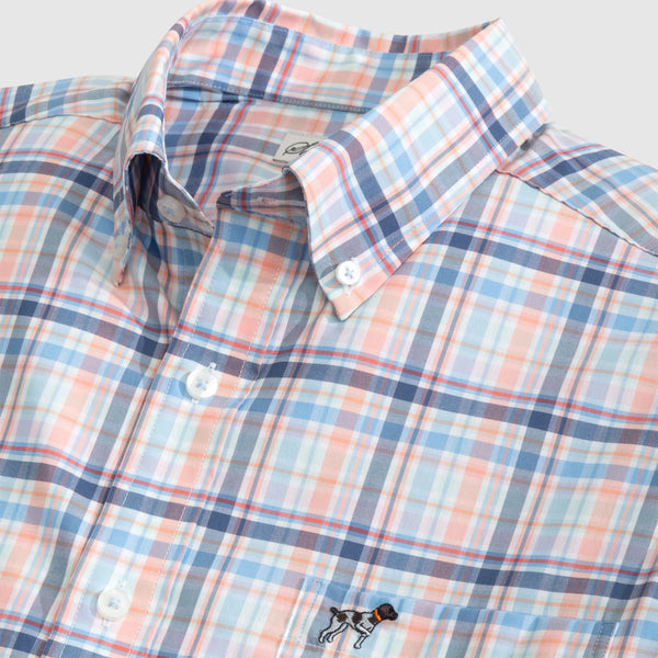 Southern Point Hadley Stretch Button Down Portside Plaid