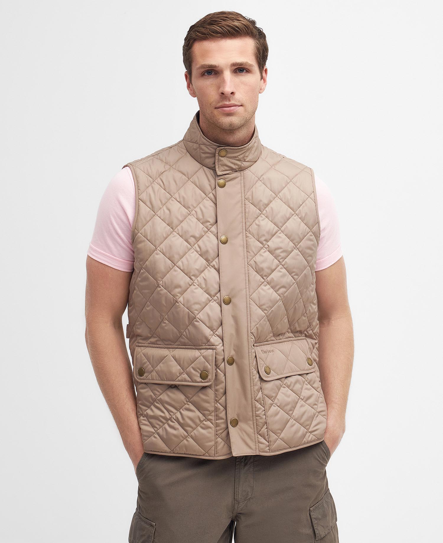 Barbour Lowerdale Gilet in Beige Rainwater's
