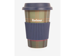 -Rainwater's -Barbour - Hats - Barbour Travel Mug Gift Set In Navy & Classic Tartan -