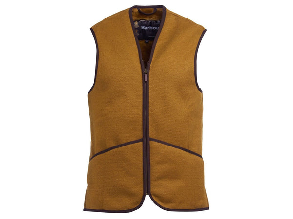 -Rainwater's -Barbour - Button Up Sport Shirts - Barbour Warm Pile Waistcoat/Zip-In Liner in Brown -