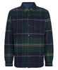 Barbour Chapter Overshirt Jacket in Green Loch Tartan