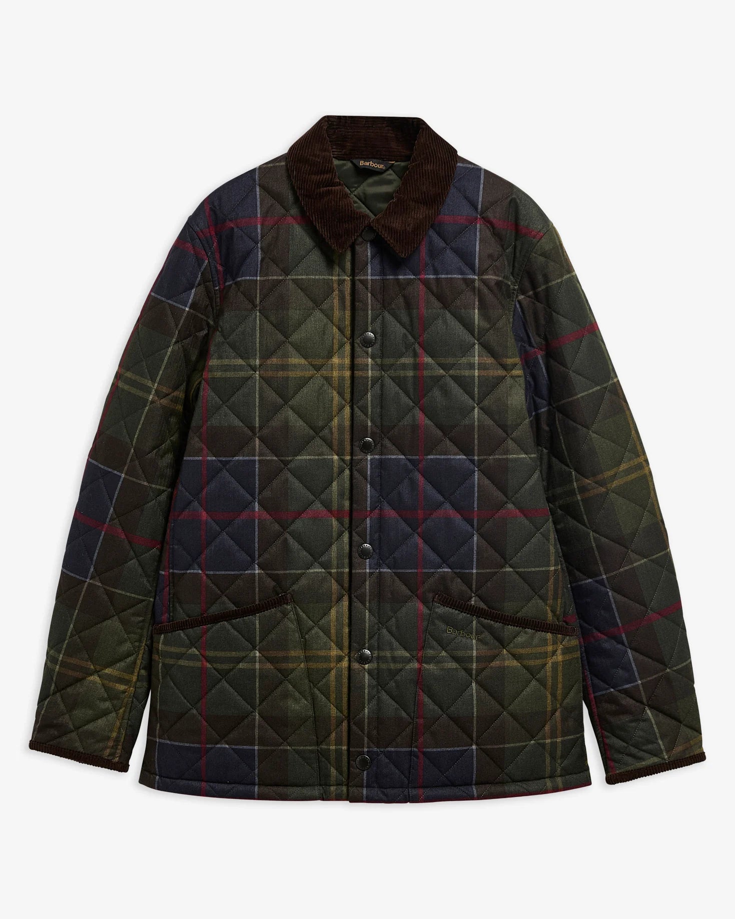 Barbour Icons Tartan Heritage Liddesdale Quilted Jacket In Classic Tartan