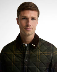 Barbour Icons Tartan Heritage Liddesdale Quilted Jacket In Classic Tartan