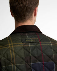 Barbour Icons Tartan Heritage Liddesdale Quilted Jacket In Classic Tartan