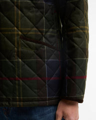 Barbour Icons Tartan Heritage Liddesdale Quilted Jacket In Classic Tartan