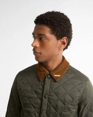 Barbour Icons Heritage Liddesdale Quilted Jacket In Sage