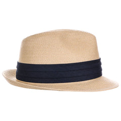 Scala Oasis Fine Braid Toyo Fedora in Natural