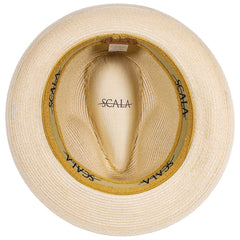 Scala Oasis Fine Braid Toyo Fedora in Natural