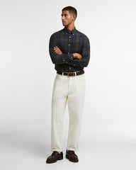 Barbour Wetheram Tailored Long-Sleeved Shirt In Shadow Classic Tartan
