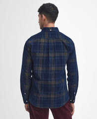 Barbour Southfield Tailored Long-Sleeved Shirt in Inky Blue