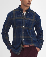 Barbour Southfield Tailored Long-Sleeved Shirt in Inky Blue