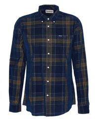 Barbour Southfield Tailored Long-Sleeved Shirt in Inky Blue