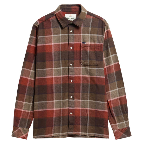 Barbour Copswell Relaxed Long-Sleeved Shirt In Beech
