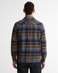 Barbour Copswell Relaxed Long-Sleeved Shirt In Dark Sand