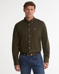 Barbour Sparrowhill Regular Fit Shirt In Olive