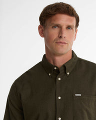 Barbour Sparrowhill Regular Fit Shirt In Olive