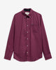 Barbour Harbourwall Gingham Check Tailored Fit Long-Sleeved Shirt In Red