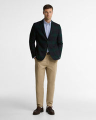 Barbour Kingham Moons Black Watch Tartan Blazer